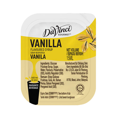 VANILLA SYRUP 15ML (#107286)