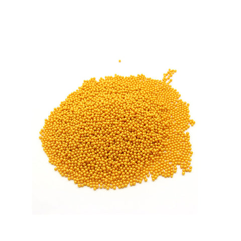 DECOR SUGAR PEARL GOLD 4MM 100G (#107336)