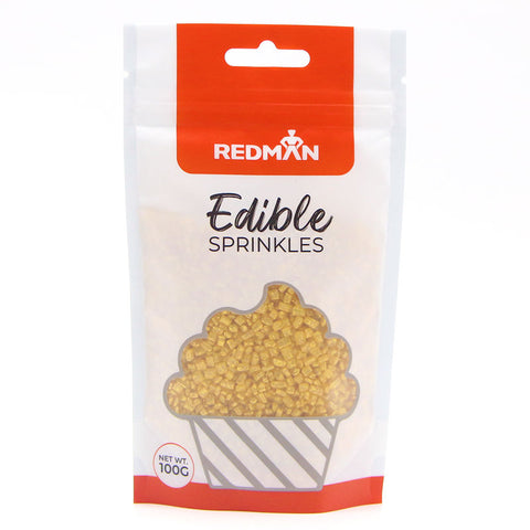 DECOR SANDING SUGAR GOLD 6 MESH 100G (#107338)