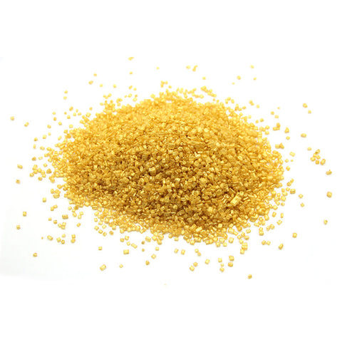 DECOR SANDING SUGAR GOLD 6 MESH 100G (#107338)