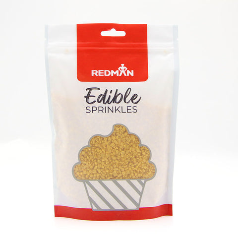 DECOR SANDING SUGAR GOLD 6 MESH 500G (#107339)