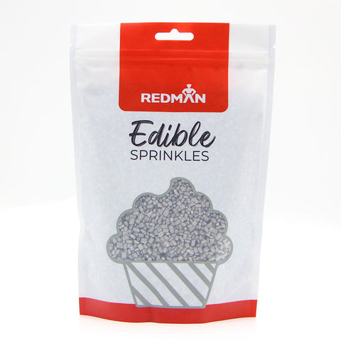 DECOR SANDING SUGAR SILVER 6 MESH 500G (#107341)