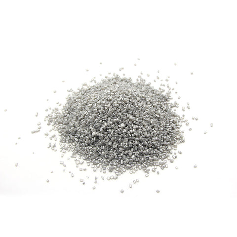 DECOR SANDING SUGAR SILVER 6 MESH 500G (#107341)