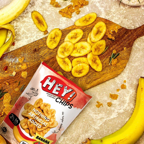 HEY!CHIPS BANANA 40G (#107364)