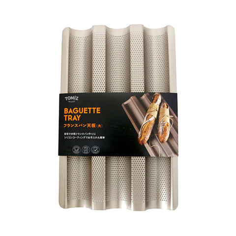 BAGUETTE BAKING PAN(L) 385X245X260HMM (#107372)