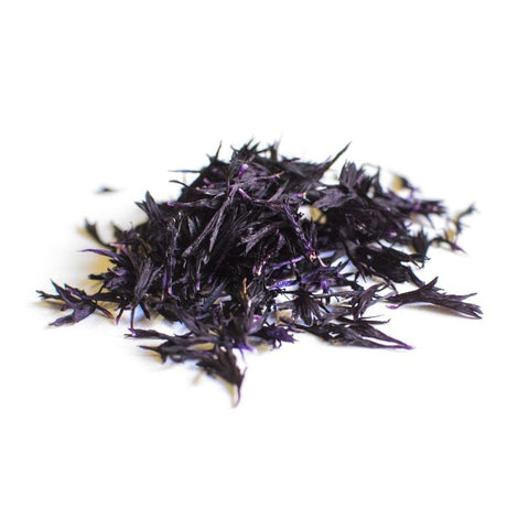 ORGANIC EDIBLE DRIED FLOWER CORNFLOWER AUBERGINE 6G (#107406)