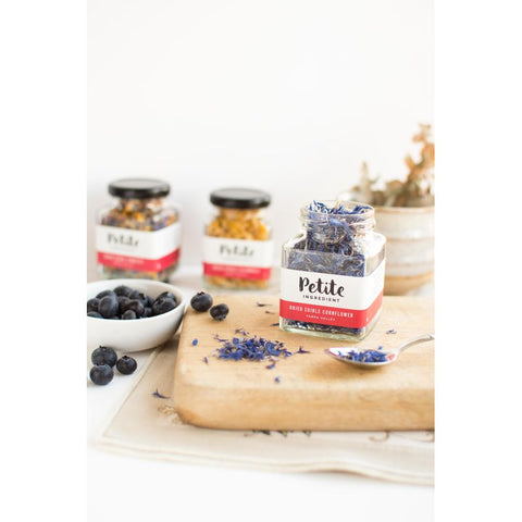 ORGANIC EDIBLE DRIED FLOWER CORNFLOWER BLUE 6G (#107407)