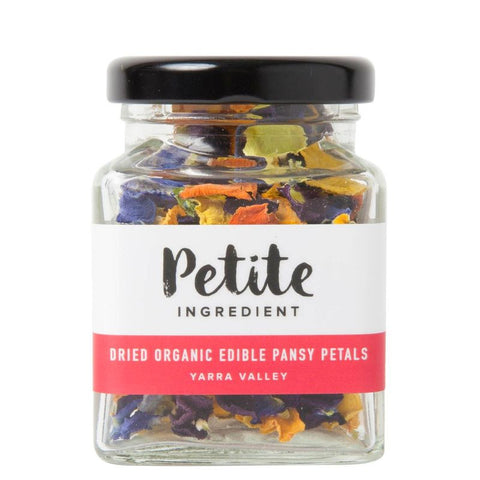 ORGANIC EDIBLE DRIED FLOWER PANSY PETALS 4G (#107410)