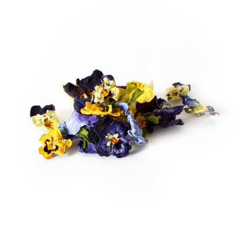 ORGANIC EDIBLE DRIED FLOWER VIOLA 8G (#107412)
