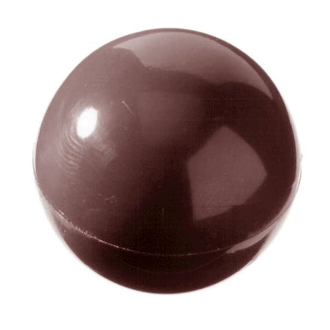 CHOCOLATE MOULD SPHERE DIA27MM 32CAV CW1258 (#107460)