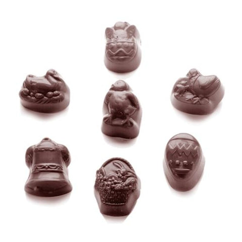 CHOCOLATE MOULD EASTER 7FIG 21CAV CW1485 (#107467)