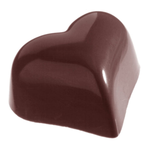 CHOCOLATE MOULD SMALL HEART 28CAV CW1526 (#107473)