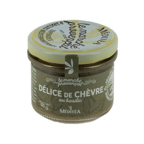 PASTE GOAT CHEESE WITH BASIL 90G (#107531)