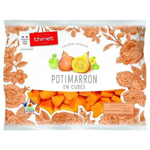 FROZEN PUMPKIN CUBED 600G (#107539)