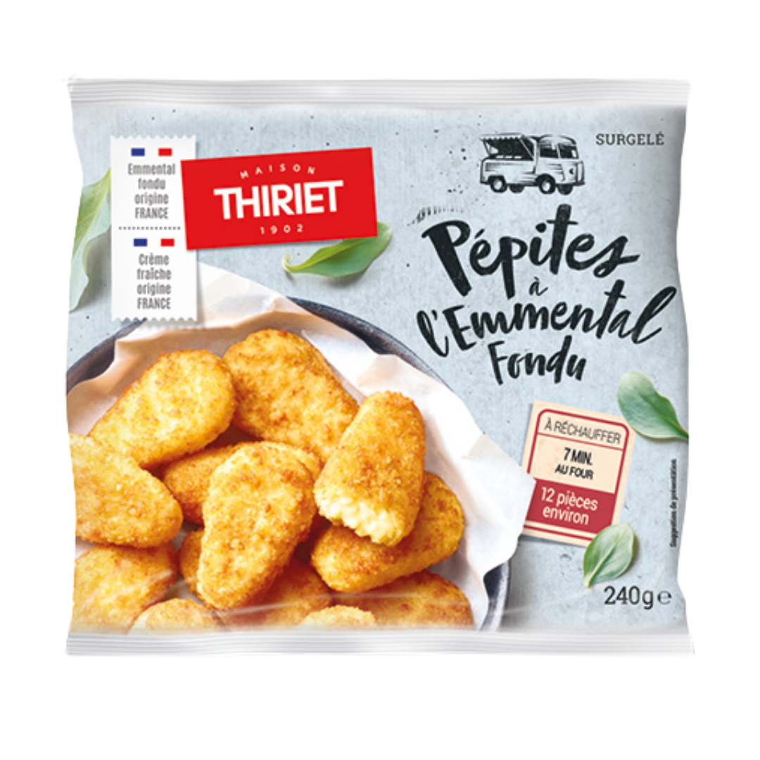 NUGGETS W EMMENTAL CHEESE 240G (