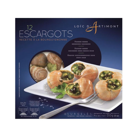 FROZEN ESCARGOTS 12PC (#107547)