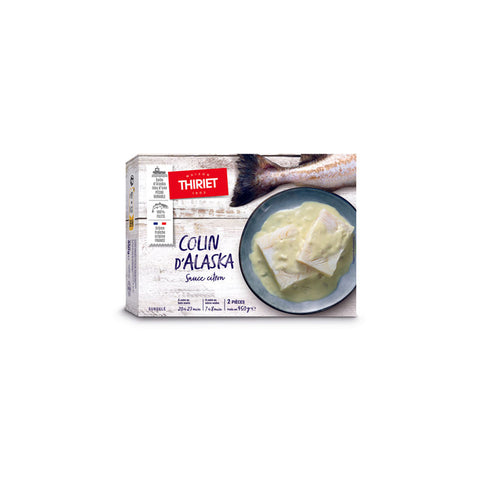 FROZEN ALAKSA COLEY WITH LEMON SAUCE 450G (#107552)
