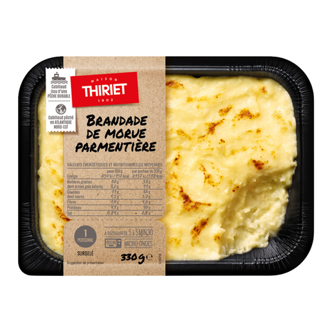 READY-TO-EAT COD BRANDADE SHEPHERD‚ÄÔS PIE ECO 330G 1 PORTION (#107555)