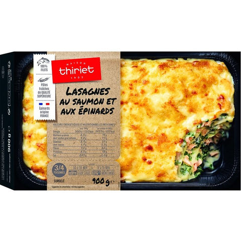 FRZ LASAGNE SALMON AND SPINACH 900G (#107556)