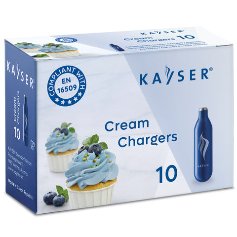 CREAMER GAS CHARGERS BLUE 10PC (#107658)