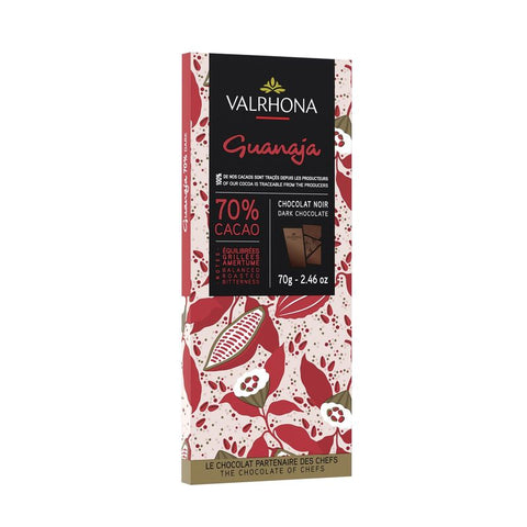 DARK CHOC GUANAJA 70% VALRHONA 70G (#107682)