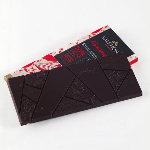 DARK CHOC GUANAJA 70% VALRHONA 70G (#107682)
