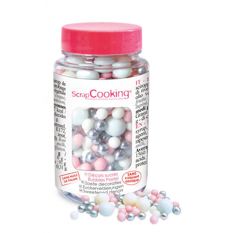 PASTEL BUBBLES SUGAR SPRINKLES 70G (#108059)