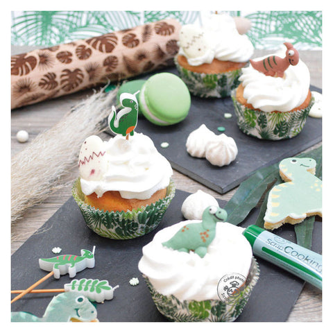 DINO DECOR ICING 6PC (#108065)