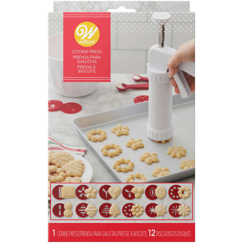 COOKIE PRESS BOX SET 2104-0-0034 13PCS (#108110)