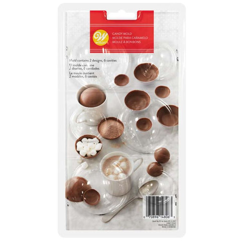 3D BALL CANDY MOULD 6CAV 2115-0-0197 2PCS (#108135)