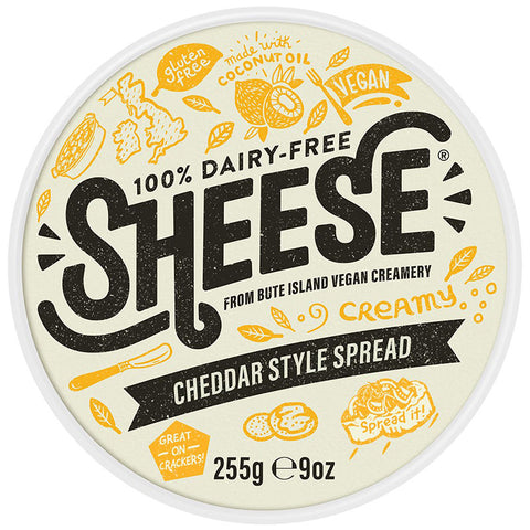 CREAMY SPREAD CHEDDAR STYLE VEGAN 255G (#108139)