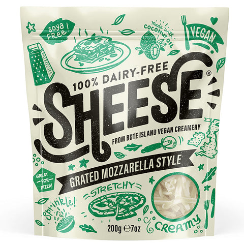 SHREDDED MOZZA STYLE VEGAN CHEESE 200G (#108154)