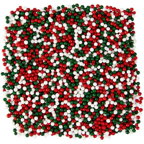 XMAS NONPAREILS SPRINKLES 710-7650 4.7OZ (#108176)