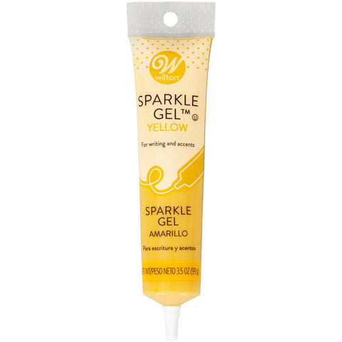 YELLOW SPARKLE GEL 704-108 3.5OZ (#108198)