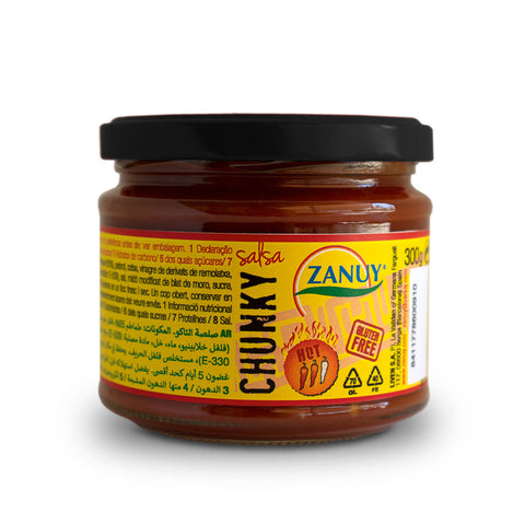 HOT CHUNKY SALSA 300G (#108201)