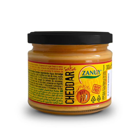 HOT CHEDDAR SALSA 300G (#108202)
