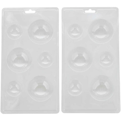 3D BALL CANDY MOULD 6CAV 2115-0-0212 2PCS (#108312)