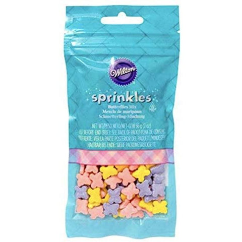 BLUTTERFLIES MIX SPRINKLES 03-2536 2OZ (#108865)