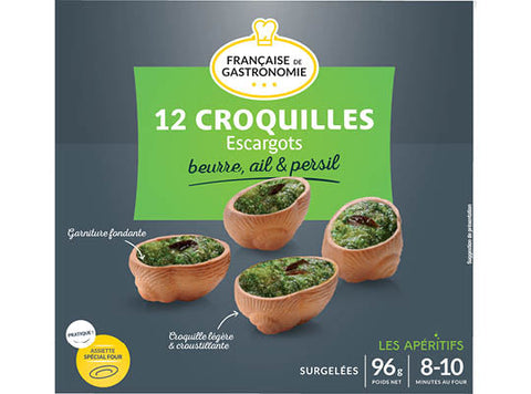 CRISPY SHELL ESCARGOTS 96G (#122251)