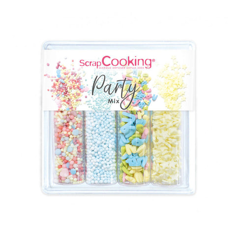 PARTY MIX SUGAR SPRINKLES SET 65G (#109256)