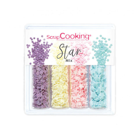 STAR MIX SUGAR SPRINKLES SET 52G (#109258)