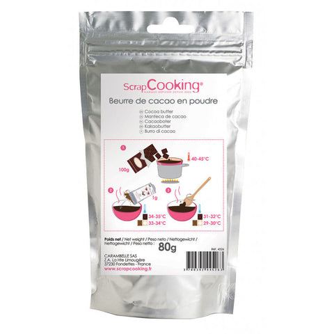 COCOA BUTTER POWDER 80G (#109264)