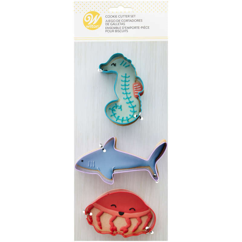 3PC SEA LIFE METAL CUTTER SET 2308-0-0358 (