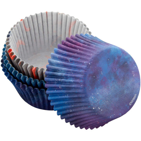 STD BAKING CUPS GALAXY SPACE 415-0-0646 75PCS (#109303)