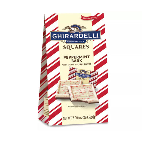 PEPPERMINT BARK SQUARES LARGE 224.2G (#109341)