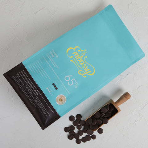 DARK CHOCOLATE COUVERTURE OCEANIC BLEND 65% (#109801)