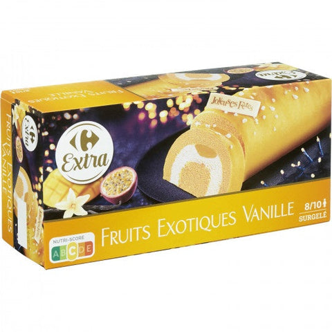 VANILLA EXOTIC FRUIT LOG 554G (#120099)
