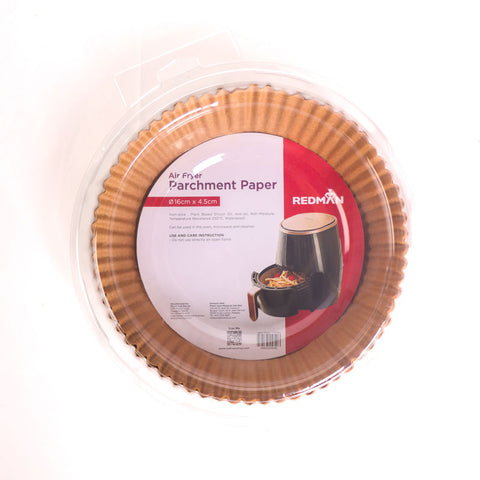 AIRFRYER PARCHMENT PAPER 16X4.5CM 50PC (#109982)