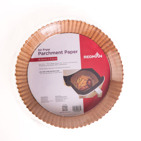 AIRFRYER PARCHMENT PAPER 20X4.5CM 50PC (#109983)