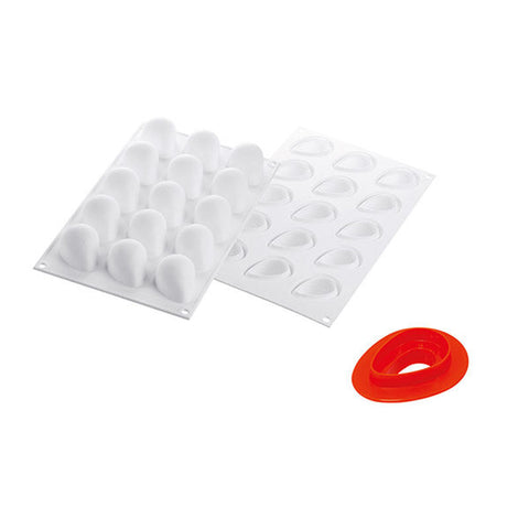 SILICONE MOULD FRAGOLA 30 36.281.87.0065 (#110173)